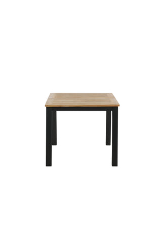 Panamabord 152/210 - Svart/Teak