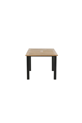 Panamabord 152/210 - Svart/Teak