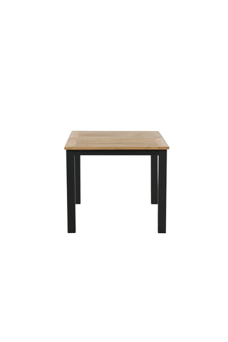 Panamabord 152/210 - Svart/Teak