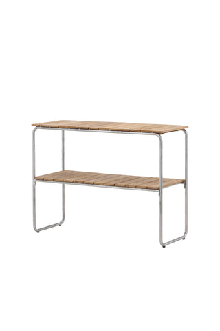 Venture Home Holmsund Sidobord Zink - Silver / Rektangulär 40*100*