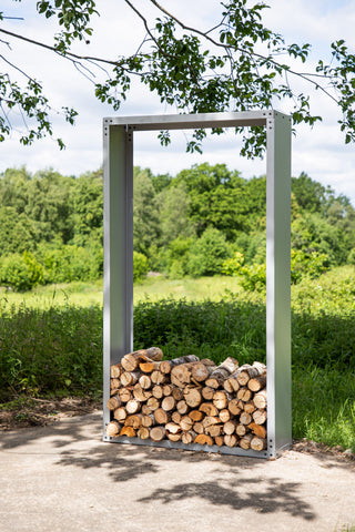 Venture Home Mombasa Vedförvaringsstål - Silver