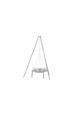 Venture Home Godoma Firepit Steel - Silver