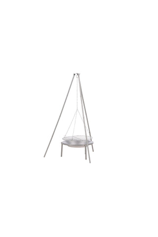 Venture Home Ukunda Firepit/Grill Steel - Silver
