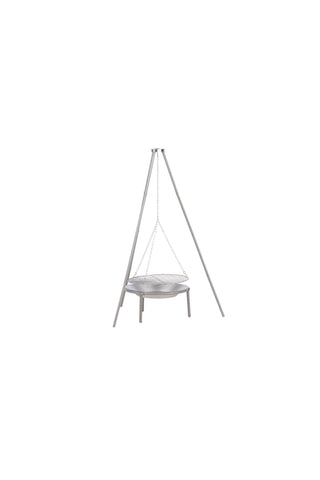 Venture Home Ukunda Firepit/Grill Steel - Silver