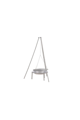 Venture Home Ukunda Firepit/Grill Steel - Silver