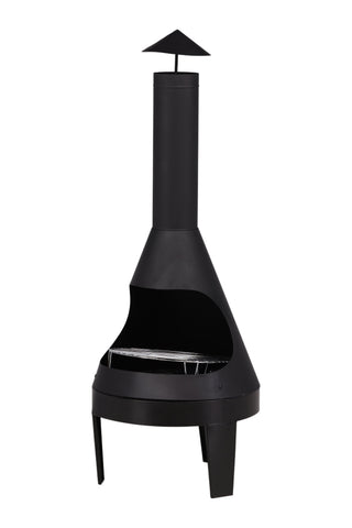 Venture Home Marongo Firepit/Grill Steel - Svart