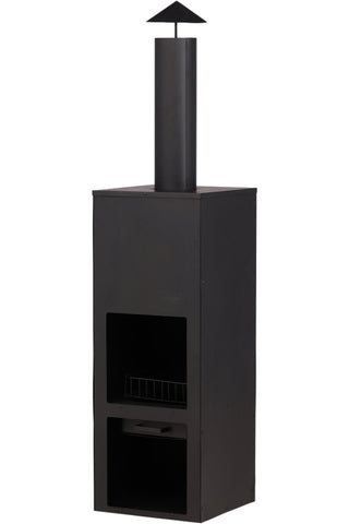 Venture Home Makarima Firepit Steel - Svart