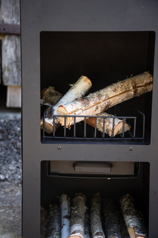 Venture Home Makarima Firepit Steel - Svart