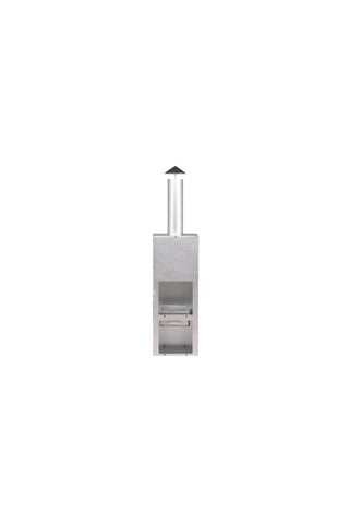 Venture Home Makarima Firepit Steel - Silver