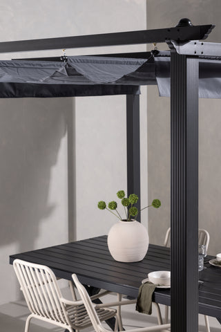 Venture Home Lazio Pergola Steel - Mörkgrå / 300*300*