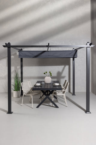 Venture Home Lazio Pergola Steel - Mörkgrå / 300*300*
