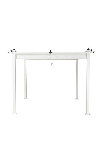 Venture Home Lazio Pergola Steel - Vit / 300*300*