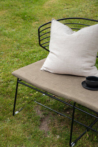 Venture Home Milano Loungeset Aluminium - Svart / Sand