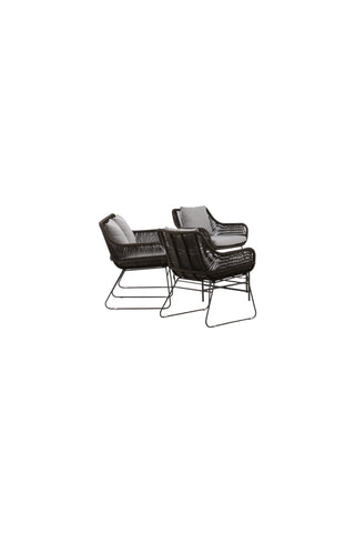 Venture Home Baltimore Dining Chair - Svart / Svart plast