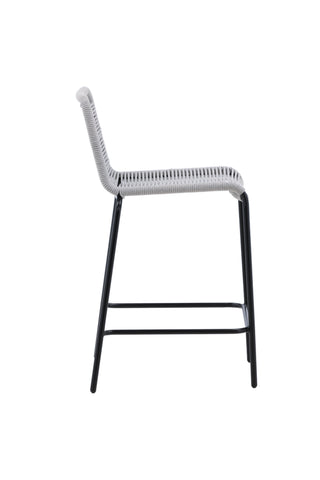 Venture Home Lindos Matstol 2-pack Aluminium - Svart /