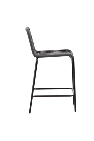 Venture Home Borneo Balconytable Steel - Svart / Rektangulär 77*57*120