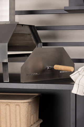 Venture Home Hamnå Pall Pizzaugn Standard - Silver /