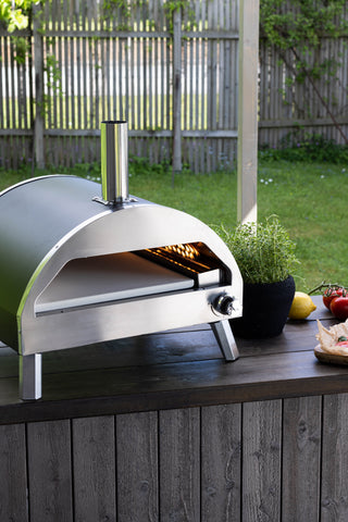 Venture Home Kerang Gas Pizzaugn Standard - Silver /