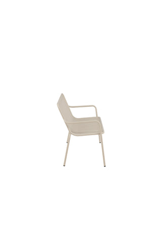 Venture Home Panjin Matstol 2-pack Aluminium - Svart /