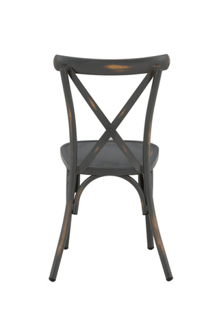 Venture Home Tablas Matstol 2-pack Aluminium - Svart /