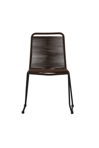Venture Home Lindos Matstol 2-pack Aluminium - Svart /