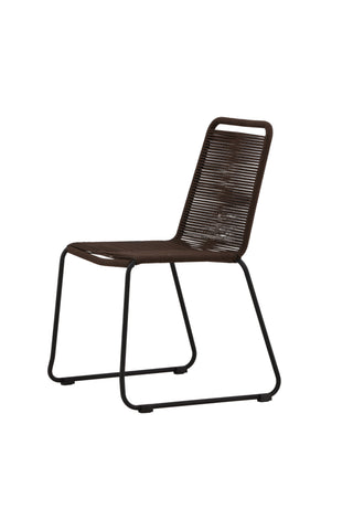 Venture Home Lindos Matstol 2-pack Aluminium - Svart /