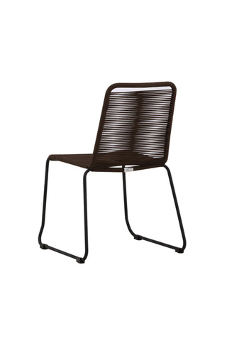 Venture Home Lindos Matstol 2-pack Aluminium - Svart /