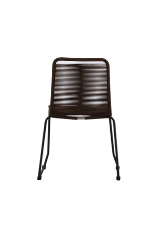 Venture Home Lindos Matstol 2-pack Aluminium - Svart /