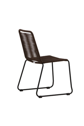 Venture Home Lindos Matstol 2-pack Aluminium - Svart /
