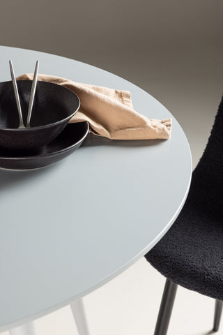Venture Home Plaza Matbord ⌀100 - Grå /