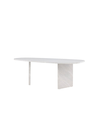 Venture Home Grönvik Matbord 220x100 cm - Vit Concrete Look /