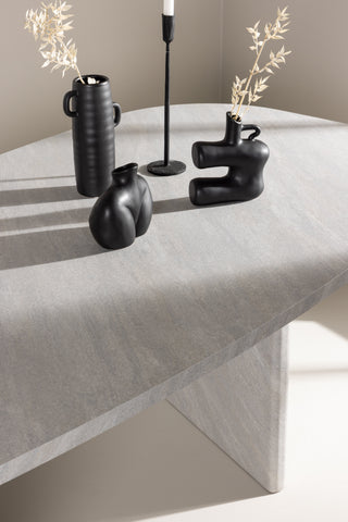 Venture Home Grönvik Matbord 220x100 cm - Vit Concrete Look /