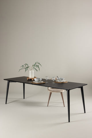 Venture Home Ellis Matbord 85x230 cm - Svart /