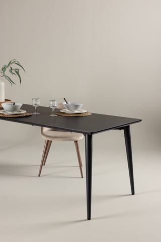 Venture Home Ellis Matbord 85x230 cm - Svart /