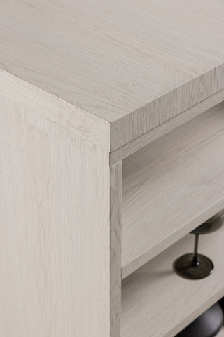 Venture Home Mika Matbord 110x230 cm - Whitewash / Stonelook