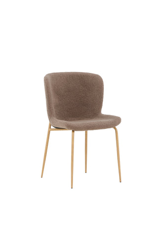 Venture Home Modesto Matstol 2-pack - Mocca / Brun boucle