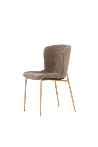 Venture Home Modesto Matstol 2-pack - Mocca / Brun boucle