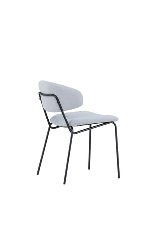Venture Home Chico Matstol 2-pack - Svart / Ljusblå
