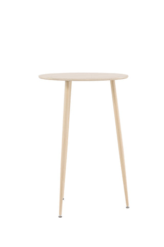 Venture Home Plaza Bar Table ⌀70 - Whitewash /