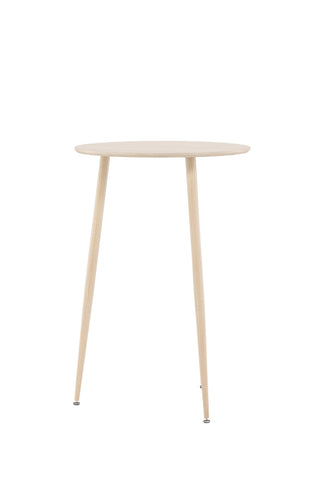 Venture Home Plaza Bar Table ⌀70 - Whitewash /