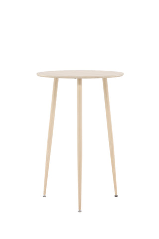 Venture Home Plaza Bar Table ⌀70 - Whitewash /
