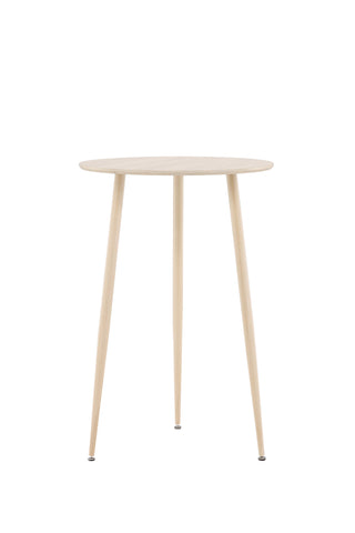 Venture Home Plaza Bar Table ⌀70 - Whitewash /