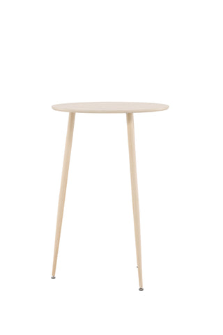 Venture Home Plaza Bar Table ⌀70 - Whitewash /
