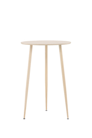 Venture Home Plaza Bar Table ⌀70 - Whitewash /
