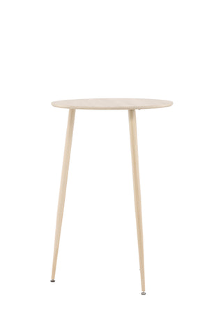 Venture Home Plaza Bar Table ⌀70 - Whitewash /