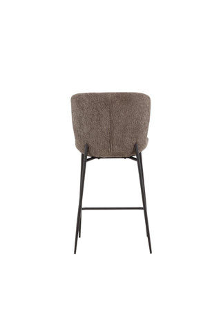 Venture Home Modesto Barstol - Svart / Brun boucle