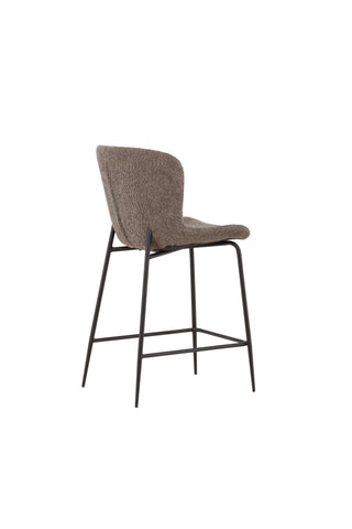 Venture Home Modesto Barstol - Svart / Brun boucle