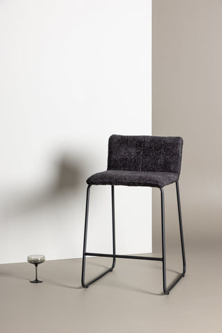 Venture Home Bisbee Barstol 2-pack - Svart boucle /