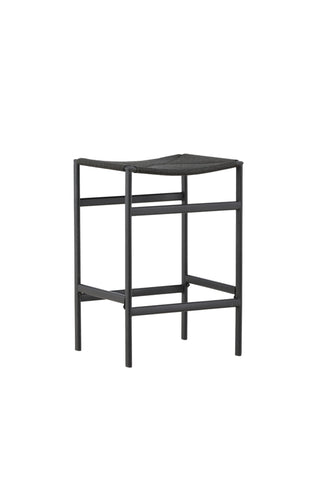 Venture Home Polly Barstol 2-pack - Svart / Svart rep