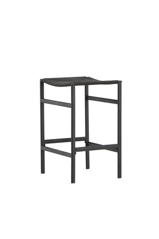 Venture Home Polly Barstol 2-pack - Svart / Svart rep